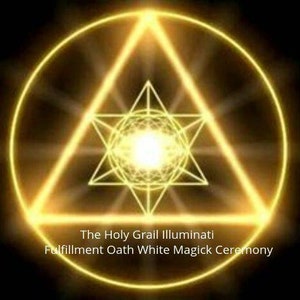 Heilige Graal Vervulling Overleden Illuminati Hiërarchie ceremonie spookt