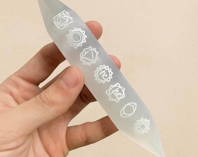 Enchanted Crystal Wand for Spellcasting, Healing & Personal Power Rituals