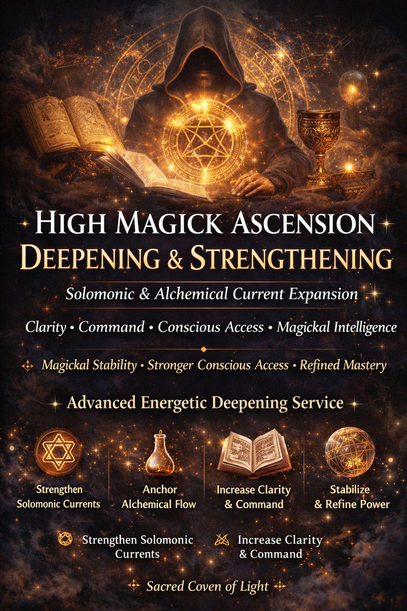 HIGH MAGICK ASCENSION — Deepening and Strengthening • Magickal ...