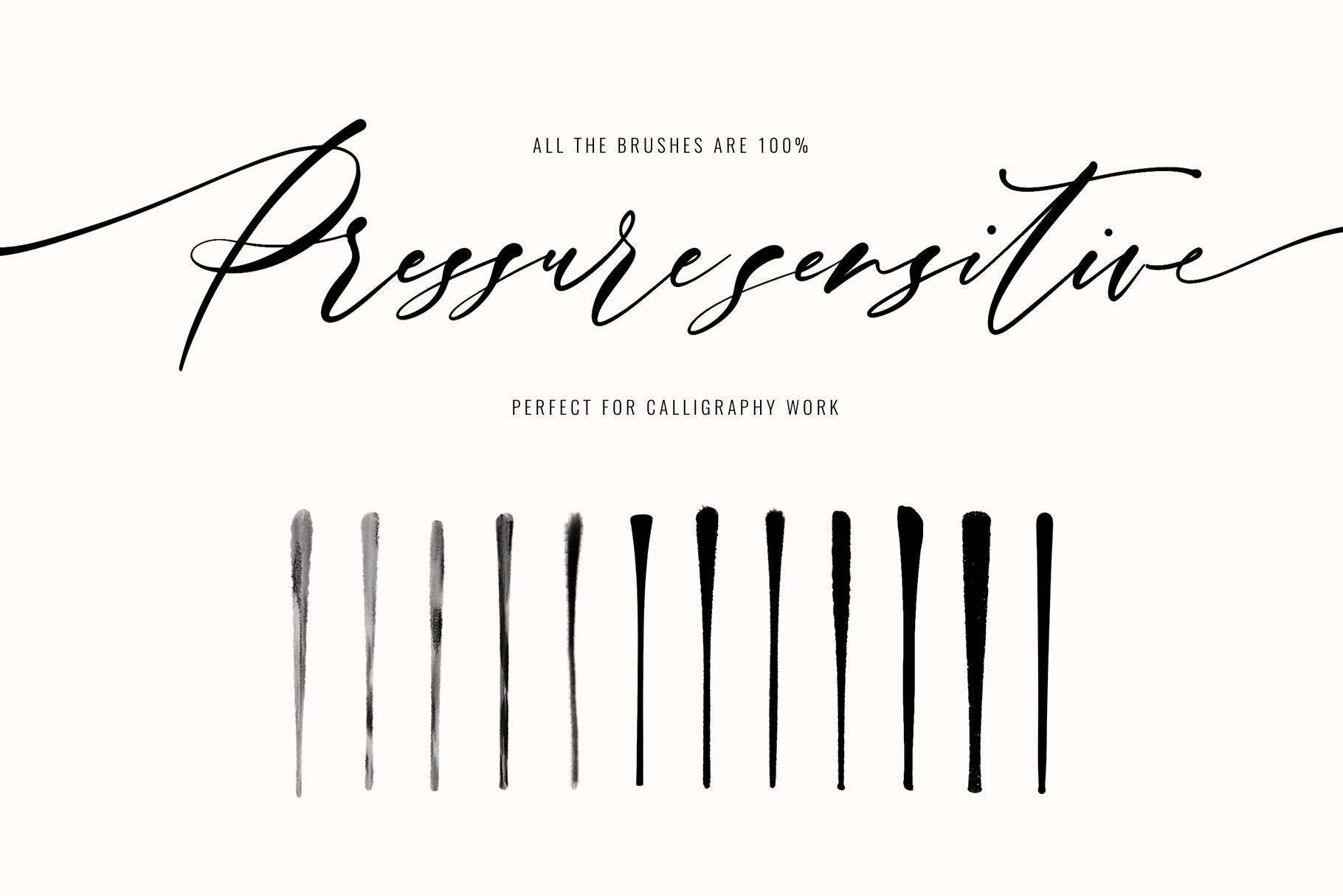 Procreate Lettering Brushes Calligraphy Brush Procreate Ipad Etsy