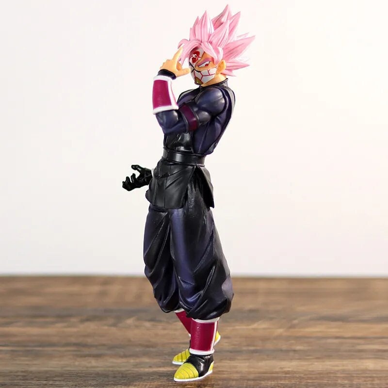 Anime Dragon Ball Z Super Saiyan Zamazu Black Goku Figure Moveable