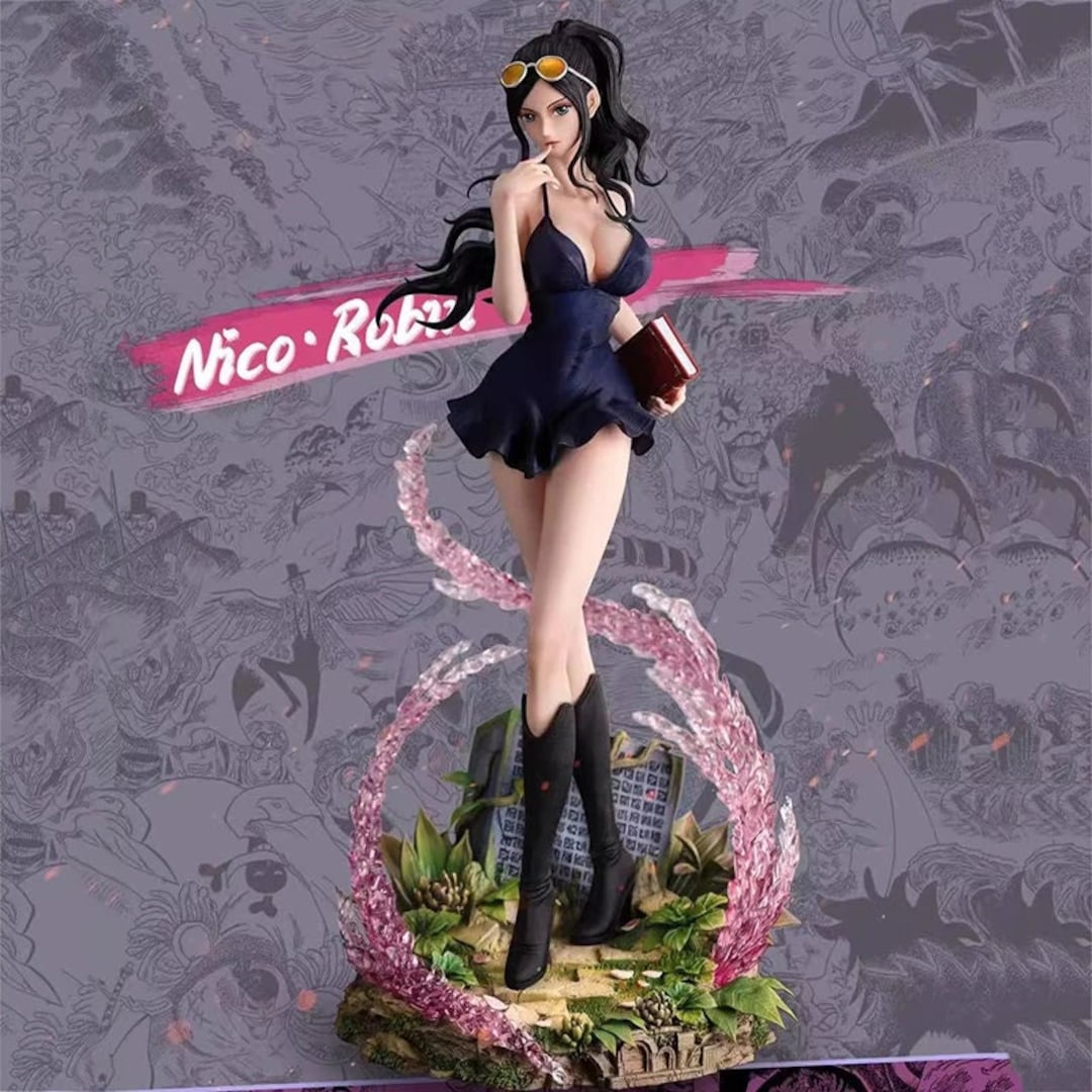 18 NSFW Nico Robin Figure, One Piece Figurines Miss All Sunday Allsunday, Anime Cartoon