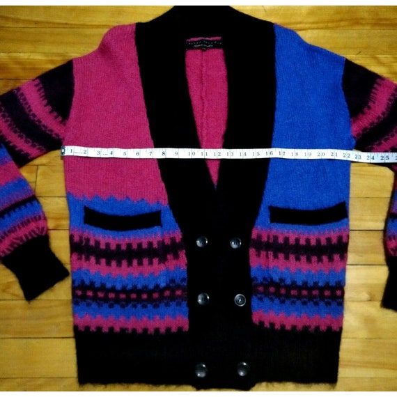 Vintage Wool Blend Cardigan Sweater RIVER ISLAND … - image 8