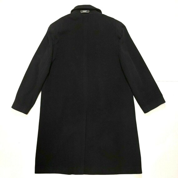Vintage Wellington Wool Cashmere Coat Size 52 Bla… - image 10
