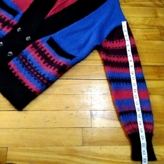 Vintage Wool Blend Cardigan Sweater RIVER ISLAND … - image 10