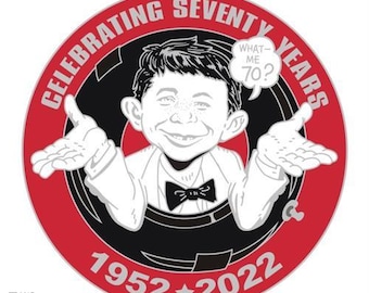 MAD Magazine Alfred E. Neuman 70th Anniversary Collectible Coin - Etsy