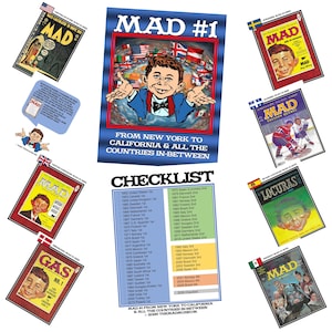 Mad Magazine Trading Cards - Etsy