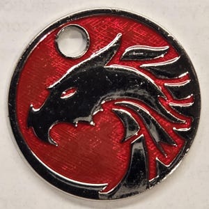 Crimson Guard Sigil Steven Erikson A Tale of the Malazan Book of the Fallen Pathtag Collector's Coin