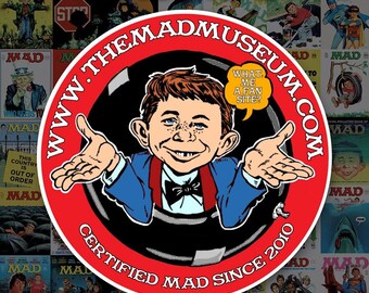 MAD Magazine Alfred E. Neuman 70th Anniversary Collectible Coin - Etsy