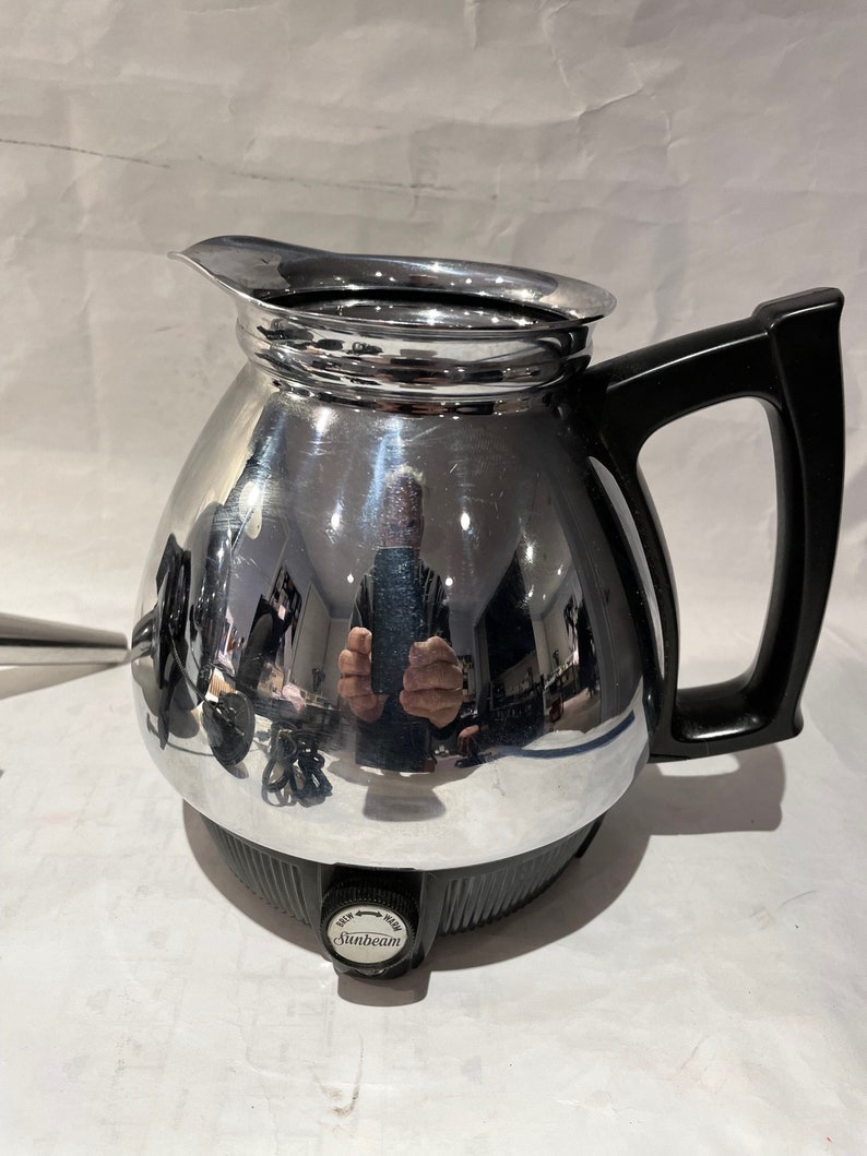 Vintage Sunbeam C50 Coffee Master, Vacuum Coffee Maker Brewer Pot, With