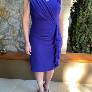 Frank Lyman Design Purple Dress