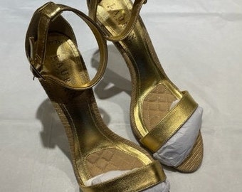 Ralph Lauren Gold Shoes