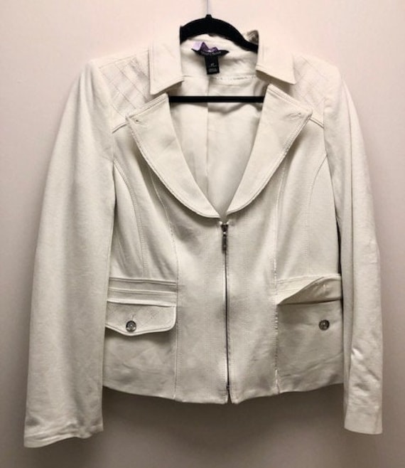 White house Black Market  White Jacket - image 1