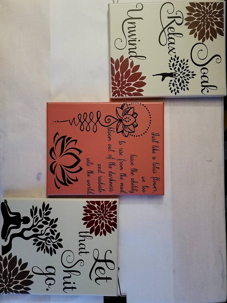 Bathroom Wall Art Etsy