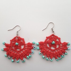 Handmade Crocheted Earrings