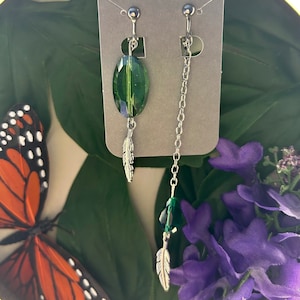 Friendship Emerald Clip On Earring