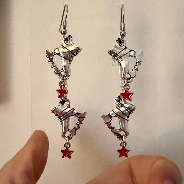 Pendientes inspirados en patines Hollanov, una rivalidad apasionada