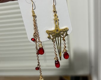 Blood God Earrings