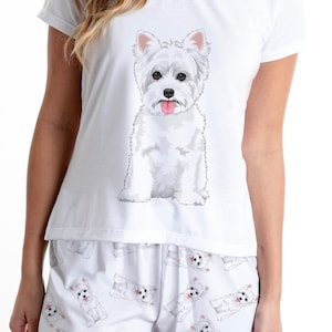 Westie pajamas sale