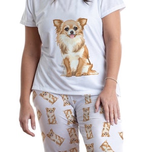 Chihuahua pyjamas ladies best sale