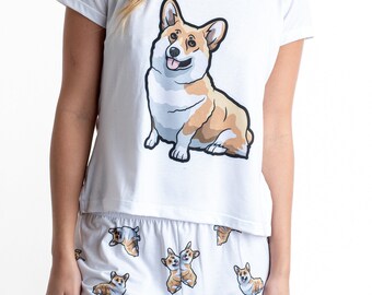 mens corgi pajama pants
