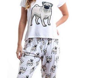 mens pug pajama bottoms