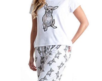 women's chihuahua pajamas