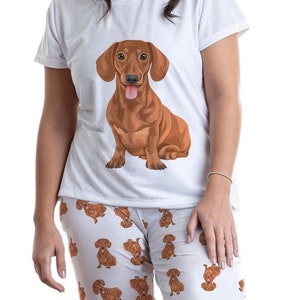 Children's sausage dog pyjamas best sale