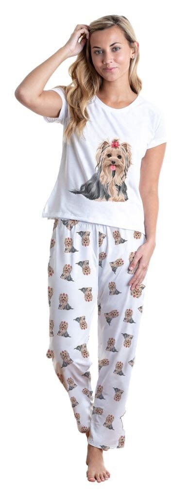 Yorkie Pajama Etsy UK