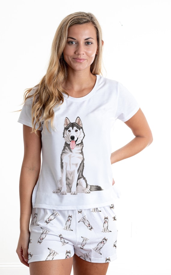 2 Piece Siberian Husky PJ Set 2 Piece Siberian Husky PJ Set