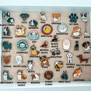 Hund Pins, Emaille Pin, Hund und Katze Pin für Rucksäcke und Kleidung, Brosche für Hundeliebhaber, Broschen für Tierliebhaber, Hundemama Geschenk Bild 2