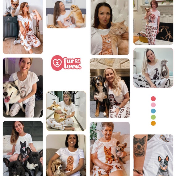 Women's yorkie pajamas hotsell