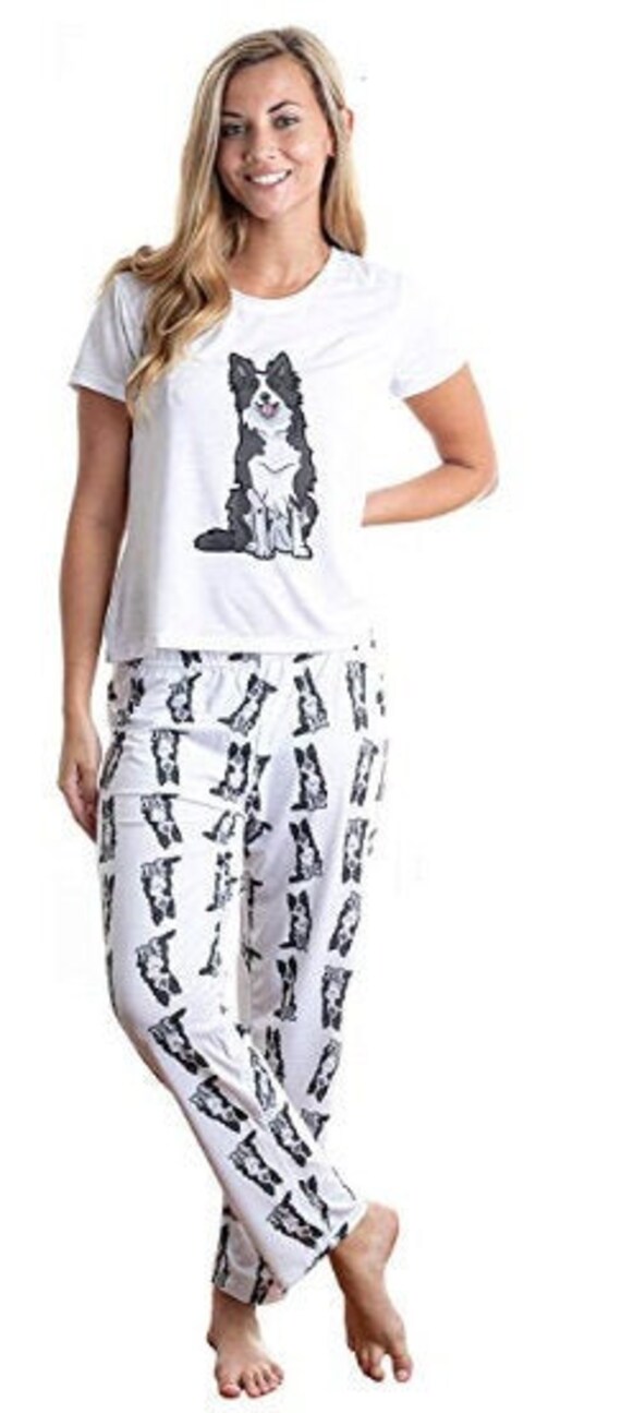 border collie pajama pants