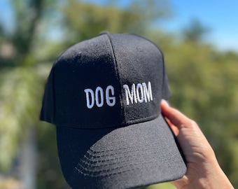 Dog mom Hat, perfect gift for Dog lover Baseball Cap dog mommy, thoughtful present hats for women, mothers day gift idea, cute gift for her