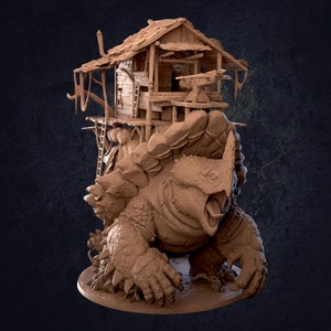 Snapper Lodge | Dragon Trappers Lodge | Murk Stalker Pack | RESIN | Fantasy | DnD | RPG | Tabletop | Gaming | Miniatures