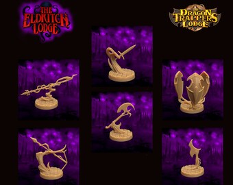 Energy Weapons | Dragon Trappers Lodge | The Eldritch Lodge | RESIN | Fantasy | DnD | RPG | Tabletop | Gaming Miniatures