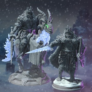 Yinsylim - The Fallen Paladin | DM Stash | The Thawing Dead | RESIN | Fantasy | DnD | RPG | Tabletop | Gaming | Miniatures