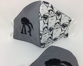 Imperial AT-AT Embroidered Face Mask Adjustable Star Wars ...