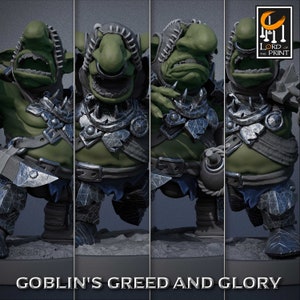 Goblin Alchemists | Rescale Miniature | Green Goblins Glory | Resin | Fantasy | DnD | RPG | Tabletop | Miniature | Character Model | Goblins