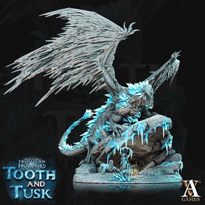 Fionrir | Archvillain Games | Frostburn Horrors Tooth and Tusk | Fantasy | DnD | RPG | Tabletop | Gaming | Miniatures | Dragon | BBEG