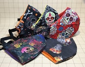 Adult Sugar Skulls Face Mask