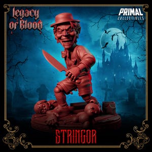 Creature Stringor | Primal Collectibles | Legacy of Blood | RESIN | Fantasy | Horror | Tabletop | 40K | DnD | Miniature | Character Model