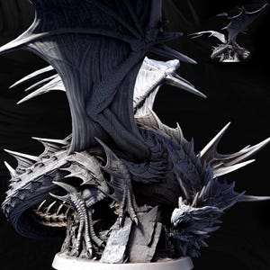 Yamata No Orochi the Eight Headed Serpent / Tabletop Model