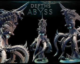 Devious Kraken | Mini Monster Mayhem | Depths of the Abyss II | RESIN | Fantasy | DnD | RPG | Tabletop | Gaming | Miniatures | Ocean