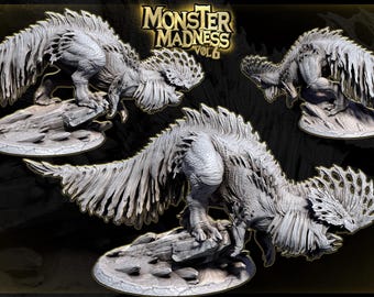 Ripper Rex | Mini Monster Mayhem | Monster Madness | Fantasy | DnD | RPG | Tabletop | Gaming | Miniatures | Monster Model