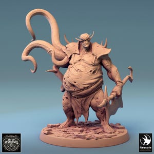 Corrupt Executioner | Rescale Miniatures | Pit of Pestilence | Fantasy | DnD | RPG | Tabletop | Gaming | Miniatures | Nurgle | 40k