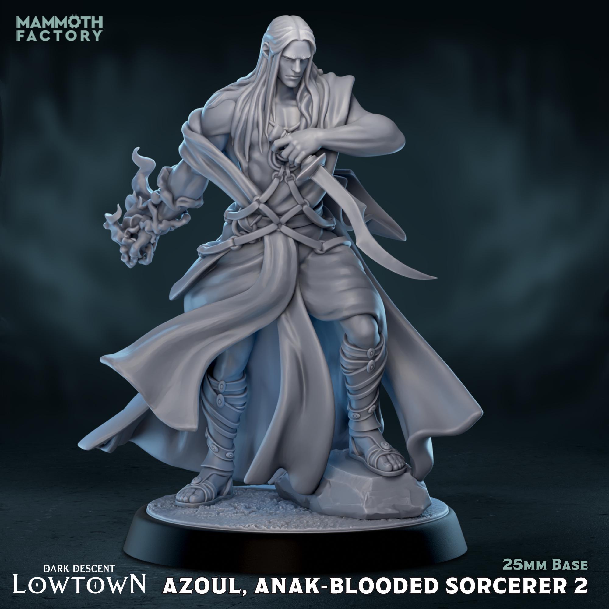 Azoul Anak Blooded Sorcerer | Mammoth Factory | Dark Descent: Lowtown ...