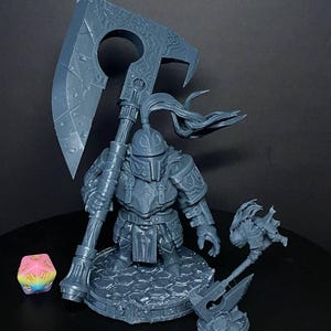 The Knight of Stature | Witchsong | Knight | Fantasy | DnD | RPG | Tabletop | Gaming | Miniatures | Gnome Knight | Halfling Knight | Fighter image 8