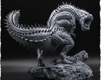 The Food Chain Dominator | Evox Arts | Hunter's Guild | RESIN | Fantasy | DnD | RPG | Tabletop | Gaming | BBEG | Monster Model | Kaiju