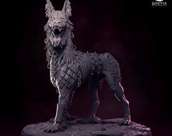 Mastín Rictus / Goetia Miniatures / Corte del Éxtasis / Fantasía / Terror / Juegos de guerra / Juegos de rol / Juegos